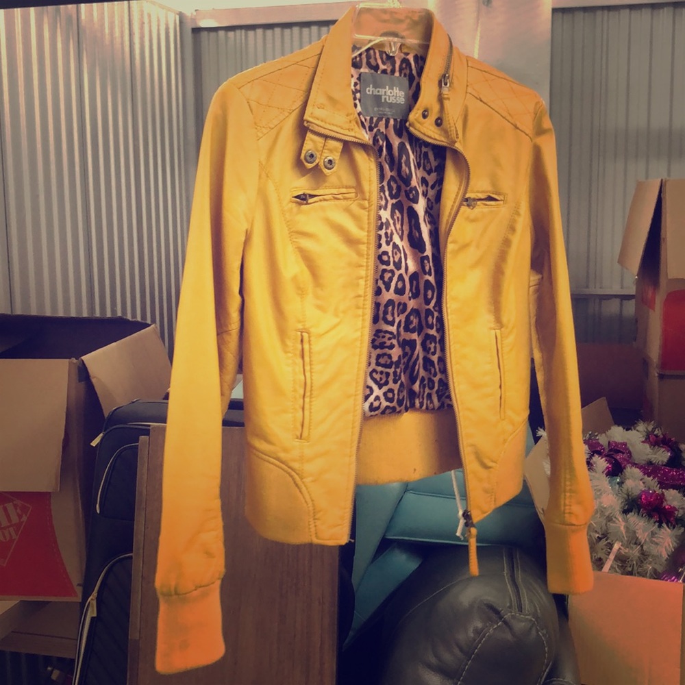 Faux Leather Jacket